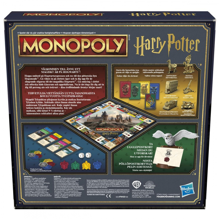 Hasbro gaming Board Game Monopoly Harry Potter (SE/FI)