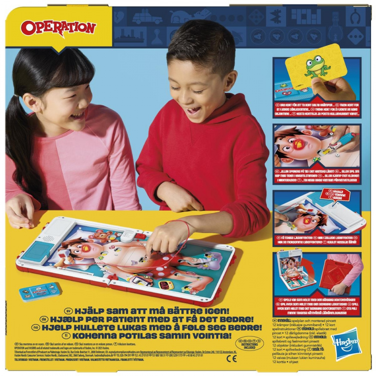 Hasbro gaming Board Game Operation Refresh