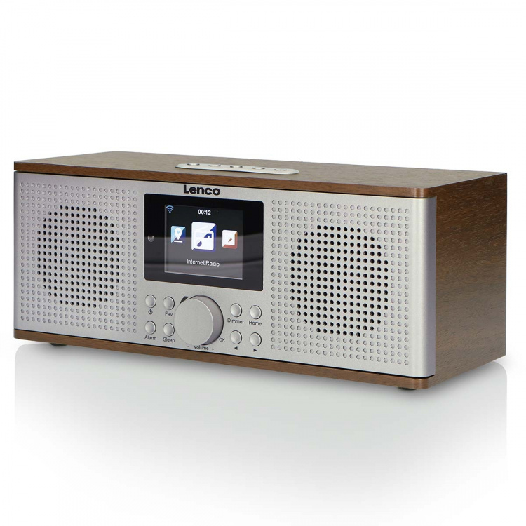 Lenco Smart Internet radio, with DAB+ / FM and Bluetooth® Wood Lenco Smart Internet radio, with DAB+ / FM and Bluetooth® Wood