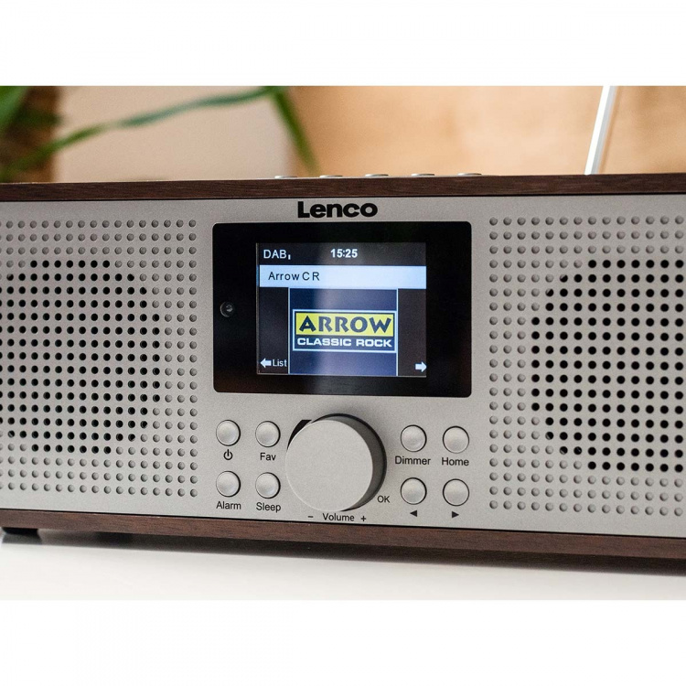 Lenco Smart Internet radio, with DAB+ / FM and Bluetooth® Wood Lenco Smart Internet radio, with DAB+ / FM and Bluetooth® Wood