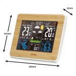Alecto Weather station with wireless sensor Bamboo