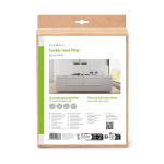 Nedis Cooker Hood Grease Filter | 57 x 47 cm | Replacement indicator | Cuttable