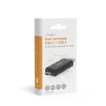 Nedis Card Reader | microSD (TF) / microSDHC (TF) / microSDXC (TF) / SD / SDHC / SDXC | USB 3.2 Gen1