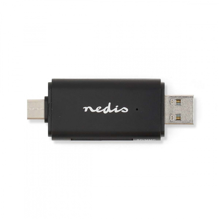 Nedis Card Reader | microSD (TF) / microSDHC (TF) / microSDXC (TF) / SD / SDHC / SDXC | USB 3.2 Gen1