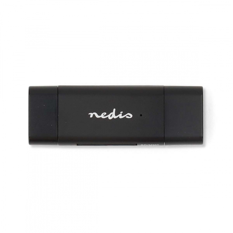 Nedis Card Reader | microSD (TF) / microSDHC (TF) / microSDXC (TF) / SD / SDHC / SDXC | USB 3.2 Gen1