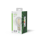 Nedis LED Filament Bulb E27 | A60 | 3.8 W | 806 lm | 2700 K | Warm White | Retro Style | 1 pcs