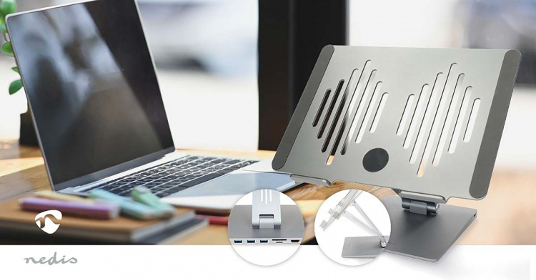 Nedis Notebook Stand | USB Powered | 17  Nedis Notebook Stand | USB Powered | 17