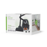 Nedis Vacuum Cleaner | With Bag | 700 W | Dust capacity: 2.0 l | Combi Brush | Action radius: 7.50 m | Hepa 12 | Black / Orange Nedis Vacuum Cleaner | With Bag | 700 W | Dust capacity: 2.0 l | Combi Brush | Action radius: 7.50 m | Hepa 12 | Black / Orange