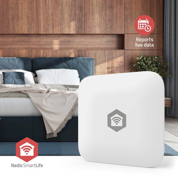 Nedis Smart Climate Sensor | Zigbee 3.0 | Battery Powered | Android™ / IOS | White