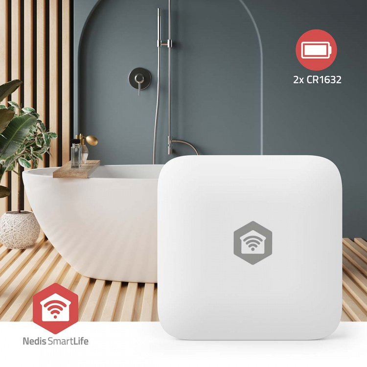 Nedis Smart Climate Sensor | Zigbee 3.0 | Battery Powered | Android™ / IOS | White