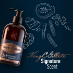 King C. Gillette 3in1 Beard, Face & Hair Wash