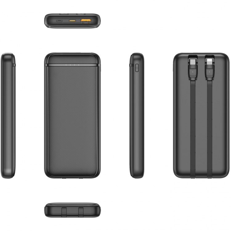 Denver PowerBank 10.000 mAh 18W Svart Denver PowerBank 10.000 mAh 18W Svart