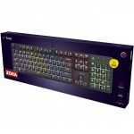 Trust GXT 871 Zora Mekaniskt gamingtangentbord Nordisk layout