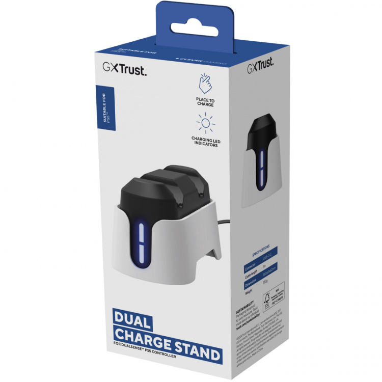 Trust GXT 228 Dual charging dock for PS5
