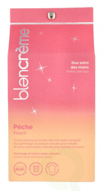 Blancreme Hand Cream Duo 70 ml Hand Cream 30ml/Scrub 40ml - Peach/Apricot