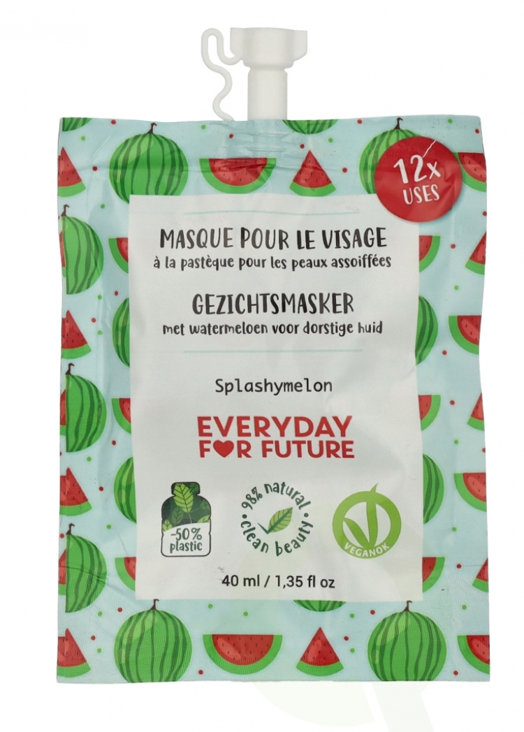 Everyday For Future Face Mask 40 ml 12 Uses - Splashymelon