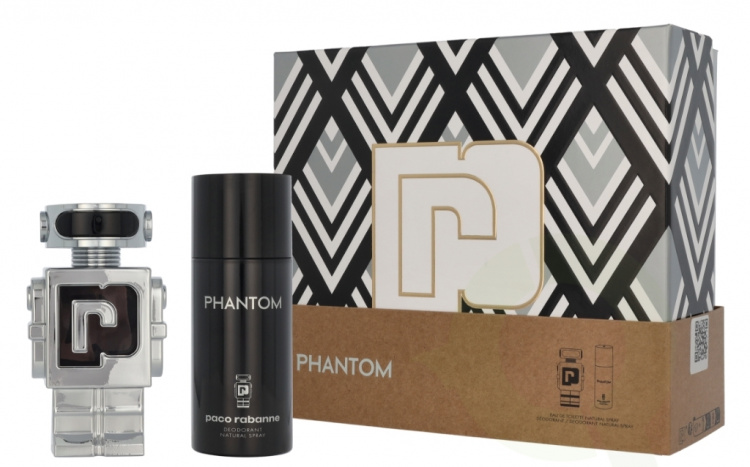 Paco Rabanne Phantom Giftset 250 ml Edt Spray 100 ml / Deodorant Spray 150 ml