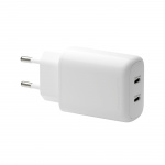 dbramante1928 Re-charge Pro - EU Wall Charger 2x USB-C 20W - White