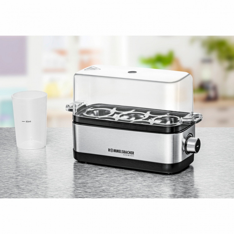 Rommelsbacher Äggkokare 3 ägg ER 300 Rostfritt stål