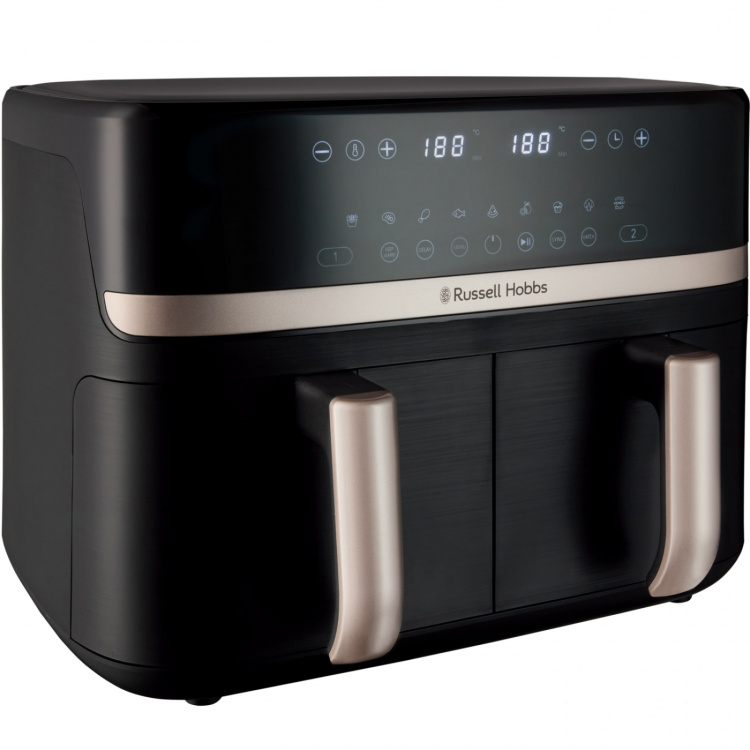 Russell Hobbs Airfryer 27680-56/RH Satisfry Dual Basket Air Fry Russell Hobbs Airfryer 27680-56/RH Satisfry Dual Basket Air Fry