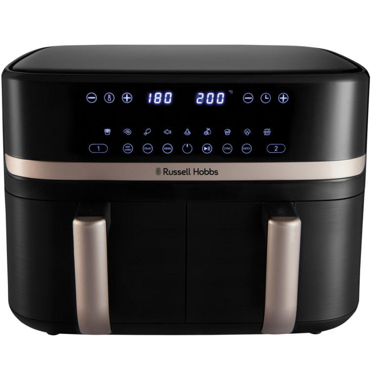 Russell Hobbs Airfryer 27680-56/RH Satisfry Dual Basket Air Fry Russell Hobbs Airfryer 27680-56/RH Satisfry Dual Basket Air Fry