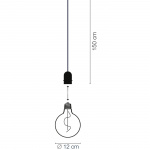 LightsOn Penny Pendellampa Gravity + DecoBulb XL Smoke LightsOn Penny Pendellampa Gravity + DecoBulb XL Smoke