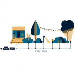 LightsOn Penny Pendellampa Gravity + DecoBulb XL Smoke LightsOn Penny Pendellampa Gravity + DecoBulb XL Smoke