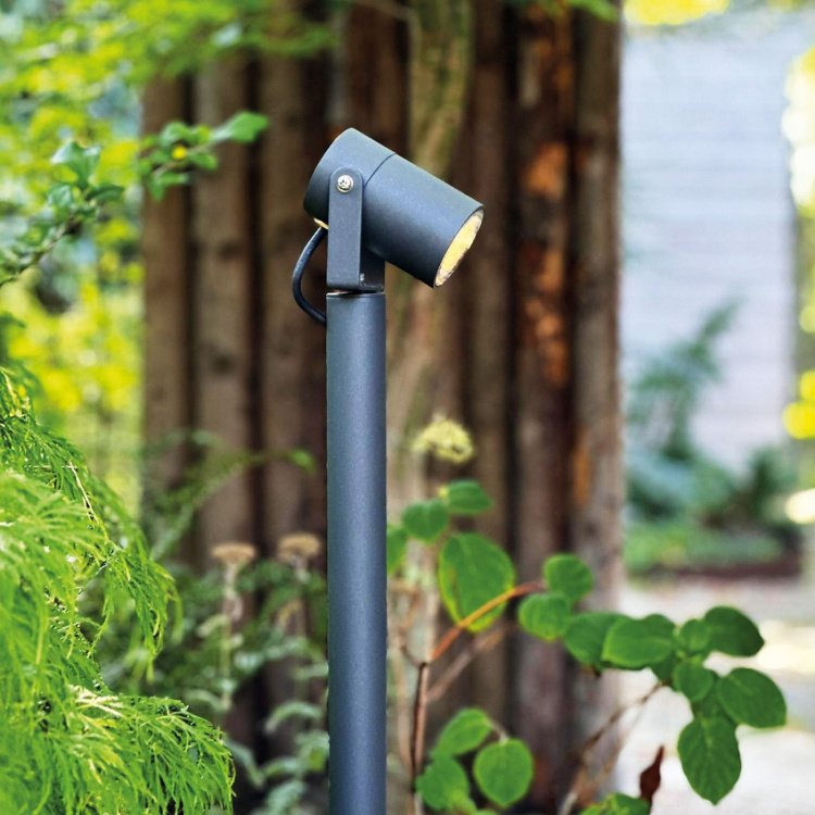 LightsOn Luna 65 Pollare/Trädgårdsspot 350 lm 5W 35° Grå LightsOn Luna 65 Pollare/Trädgårdsspot 350 lm 5W 35° Grå