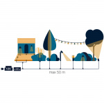 LightsOn Cosy Startpaket 5m Partyslinga inkl. kabel och transformator 3W IP44 LightsOn Cosy Startpaket 5m Partyslinga inkl. kabel och transformator 3W IP44