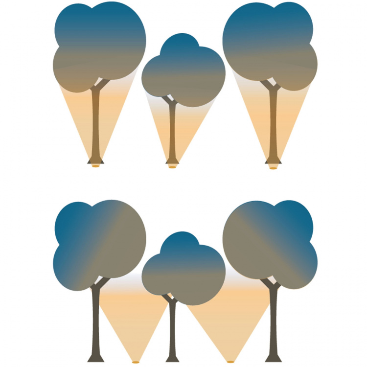 LightsOn Stella Markspot bredstrålande 115° 6W 560lm Grå