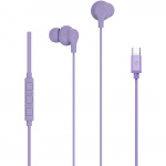 Celly Hörlurar In-Ear Kabel USB-C UP1600 Lila