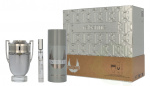 Paco Rabanne Invictus Giftset 260 ml Edt Spray 100 ml/Deodorant Spray 150 ml/Edt Travel Spray 10 ml