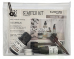 Ecooking Skincare Starter Kit 115 ml Cleansing Gel 50ml/Daily peel 10ml/Day Cream 15ml/Night Cream 15ml/Moisturizing Serum 10ml/Multi Bal