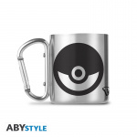Abysse POKEMON Mug Carabiner - Pokeball - 235ml
