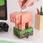 Paladone Minecraft Pig Build Your Own Money Box Kit