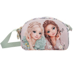 TOPModel TOPModel Shoulder Bag SUMMER FEELING - Soft pink and sage green - Small (413312) TOPModel TOPModel Shoulder Bag SUMMER FEELING - Soft pink and sage green - Small (413312)