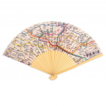 Kikkerland Paris Transit Map Fan