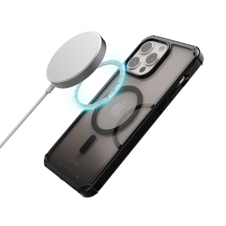 Hama Phone Case Extreme Protect iPhone 16 Pro Max MagCase Black