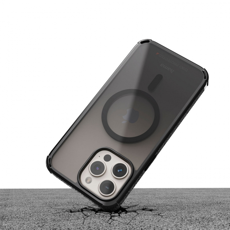 Hama Phone Case Extreme Protect iPhone 16 Pro Max MagCase Black