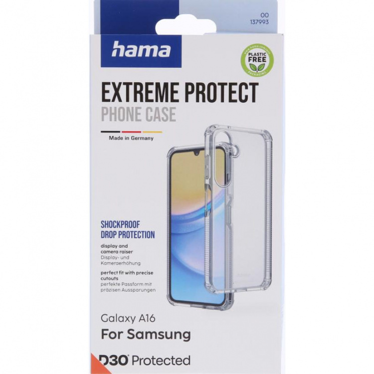 Hama Phone Case Extreme Protect Samsung Galaxy A16 Transparent Hama Phone Case Extreme Protect Samsung Galaxy A16 Transparent
