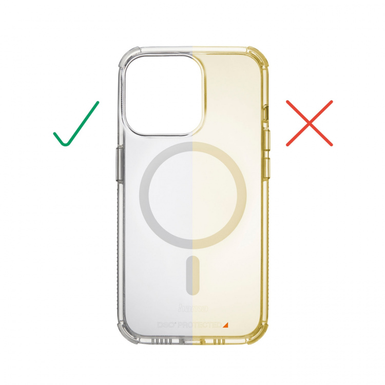 Hama Phone Case Extreme Protect iPhone 15 Pro MagCase Transparent