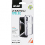 Hama Phone Case Extreme Protect iPhone 15 Pro MagCase Transparent