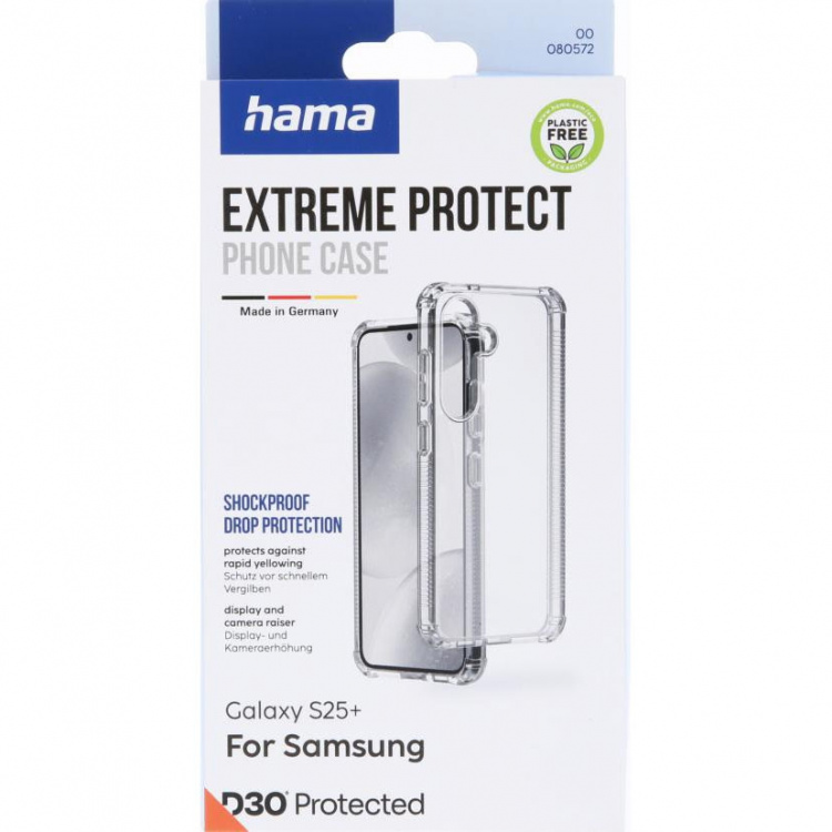 Hama Phone Case Extreme Protect Samsung Galaxy S25+ Transparent Hama Phone Case Extreme Protect Samsung Galaxy S25+ Transparent
