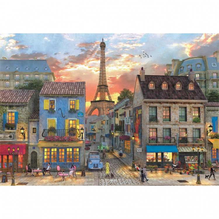 Clementoni Puzzle 1000 Pcs CB High Quality Collection Streets Of Paris