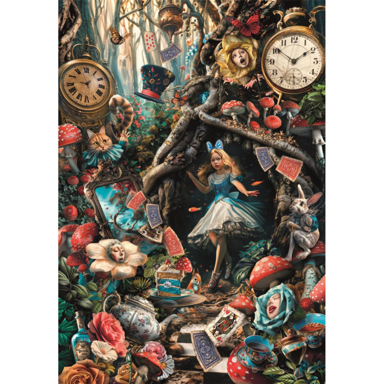 Clementoni Puzzle 1000 Pcs CB High Quality Collection Another Day In Wonderland Clementoni Puzzle 1000 Pcs CB High Quality Collection Another Day In Wonderland