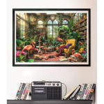 Clementoni Puzzle 1000 Pcs CB High Quality Collection The Greenhouse Library