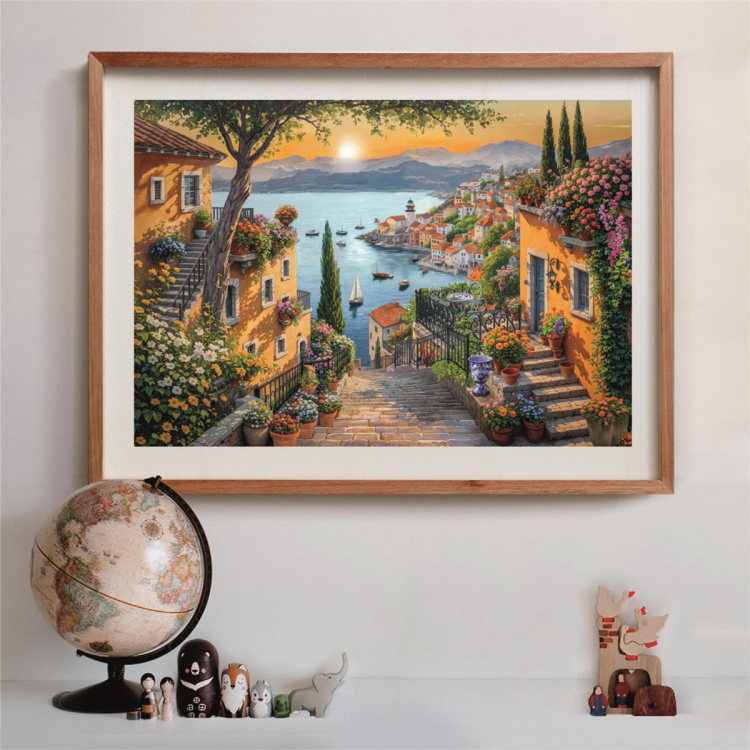 Clementoni Puzzle 1500 Pcs CB High Quality Collection Steps To The Harbour