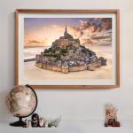 Clementoni Puzzle 1500 Pcs CB High Quality Collection The Mont Saint-Michel Rising