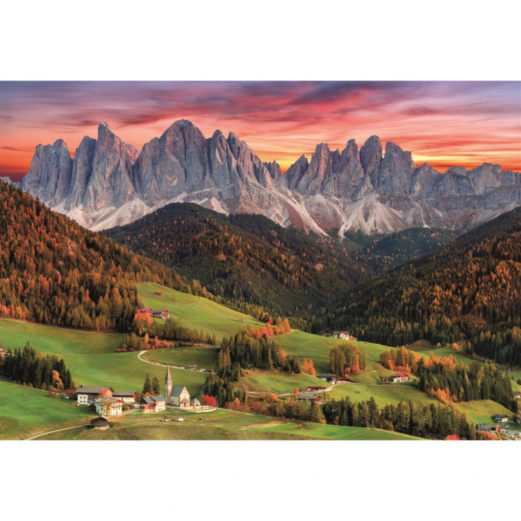 Clementoni Puzzle 2000 Pcs High Quality Collection Val Di Funes Clementoni Puzzle 2000 Pcs High Quality Collection Val Di Funes