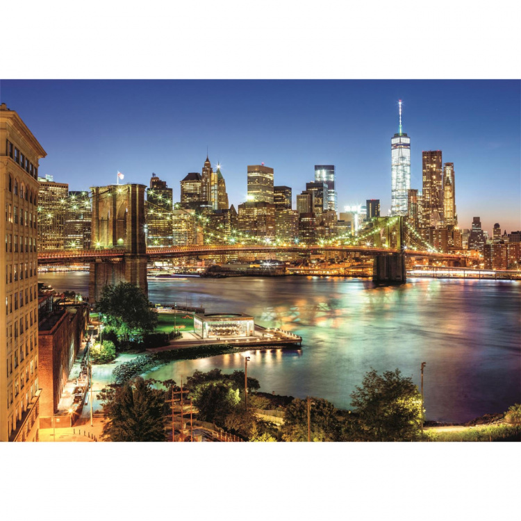 Clementoni Puzzle 6000 Pcs High Quality Collection Brooklyn Bridge Lights Clementoni Puzzle 6000 Pcs High Quality Collection Brooklyn Bridge Lights